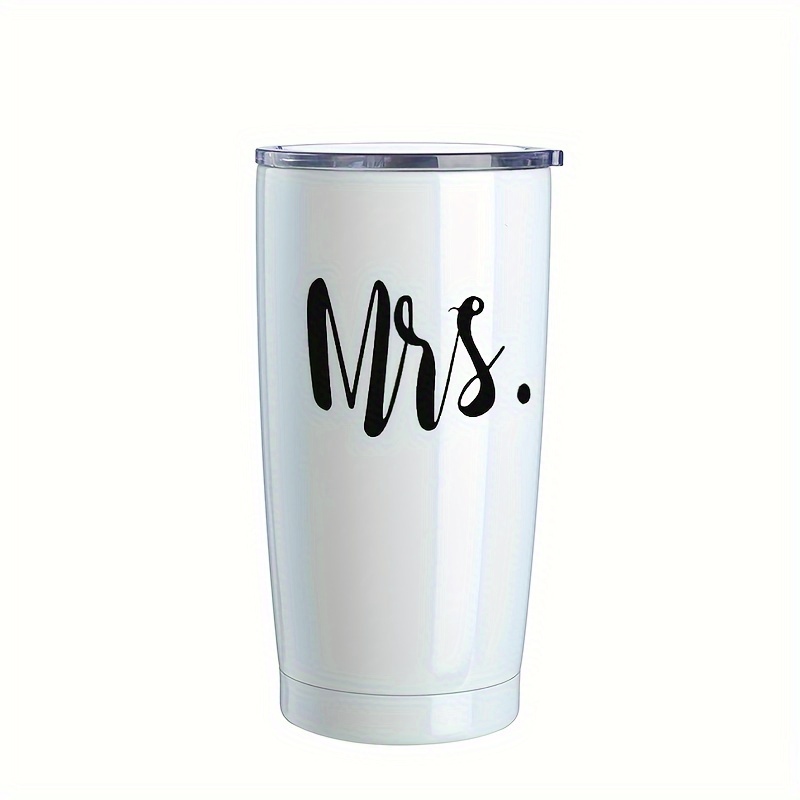 Personalized Mr and Mrs 20 oz Insulated Tumblers
