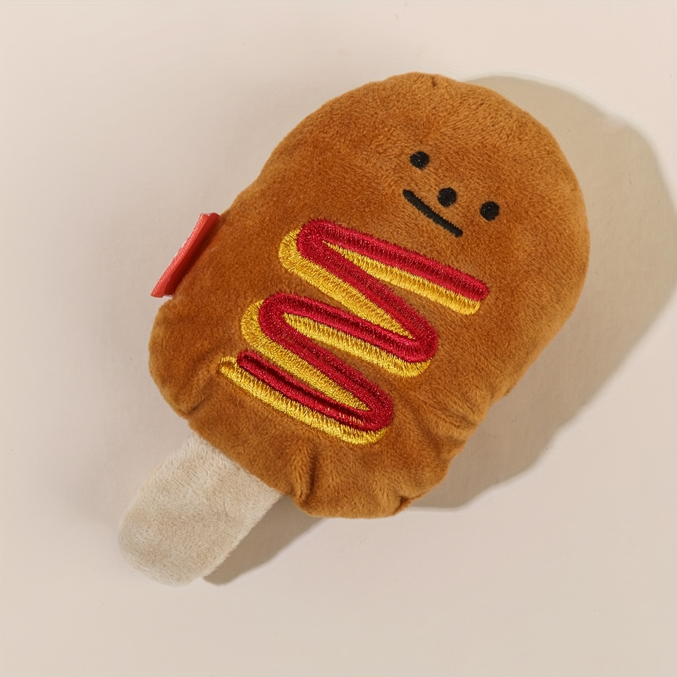 Frisco Plush Squeaking Hotdog Dog Toy