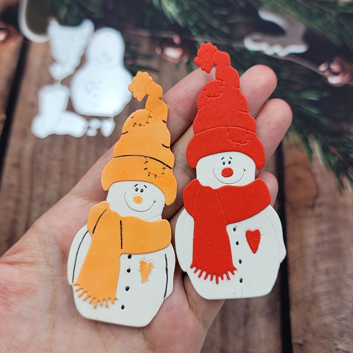 Cute Diy Christmas Snowman Making Set With Snowman - Temu