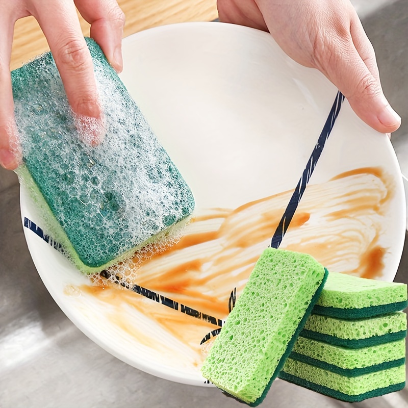4pcs/set Creative Sponge Kitchen Accessories Fruit Shape Washing