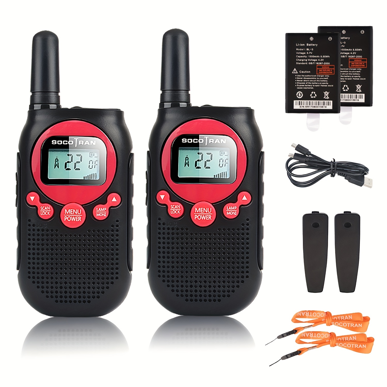 Talkie walkie portable radio bidirectionnelle - Temu Luxembourg