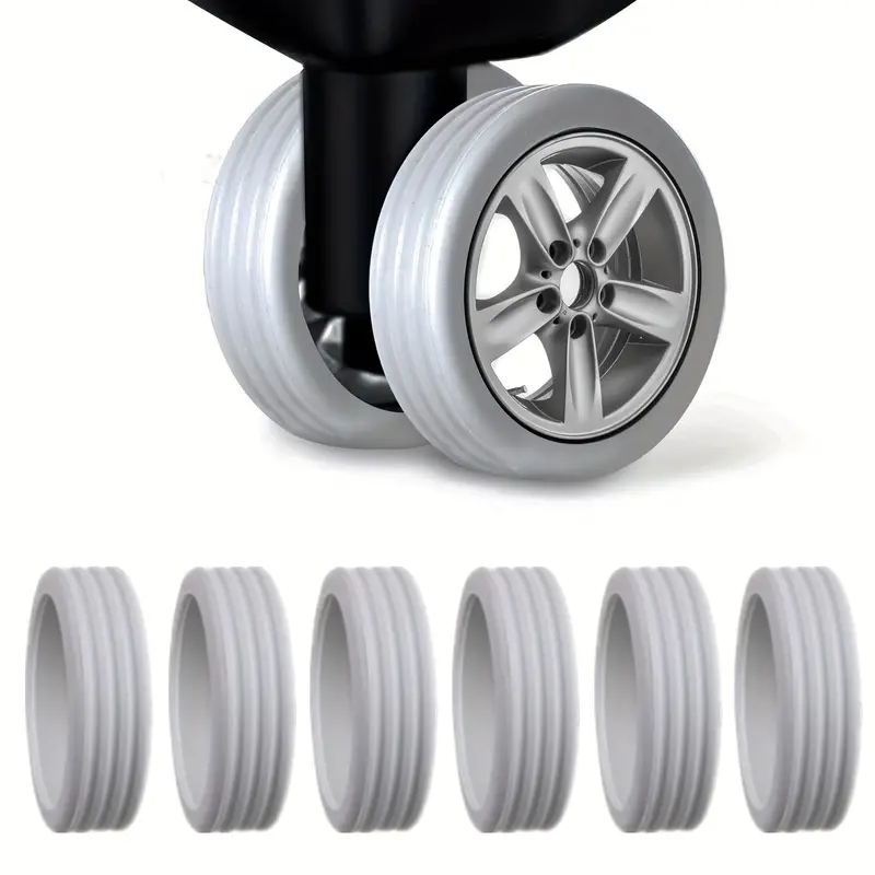 Luggage Suitcase Wheels Cover 8 spinner Wheels Luggage Sets - Temu