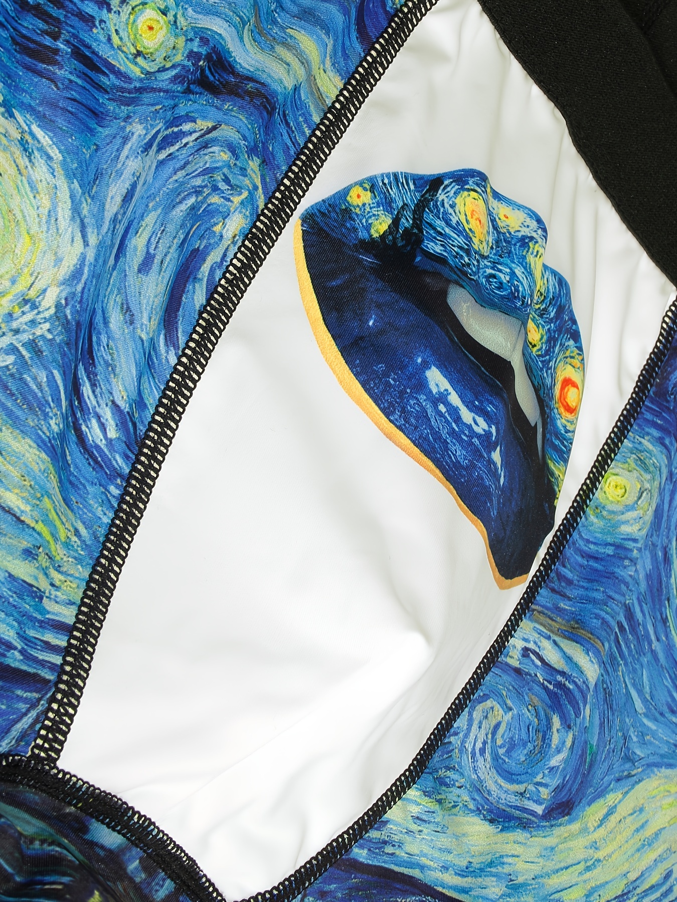 Men's Starry Night Underwear Van Gogh Galaxy Humor Boxer Briefs