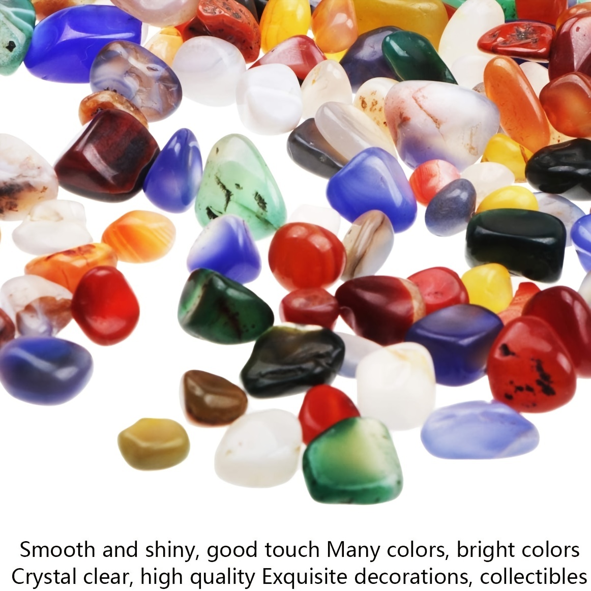 Agate Vase Fillers Decorative Stones Temu