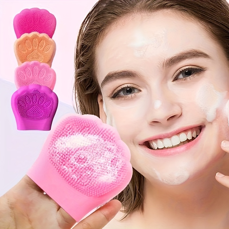 Cepillo de limpieza facial 2 en 1 (juego de 2) limpieza para lavado facial,  masaje facial, limpiador de poros, exfoliación ultra suave, lavado manual