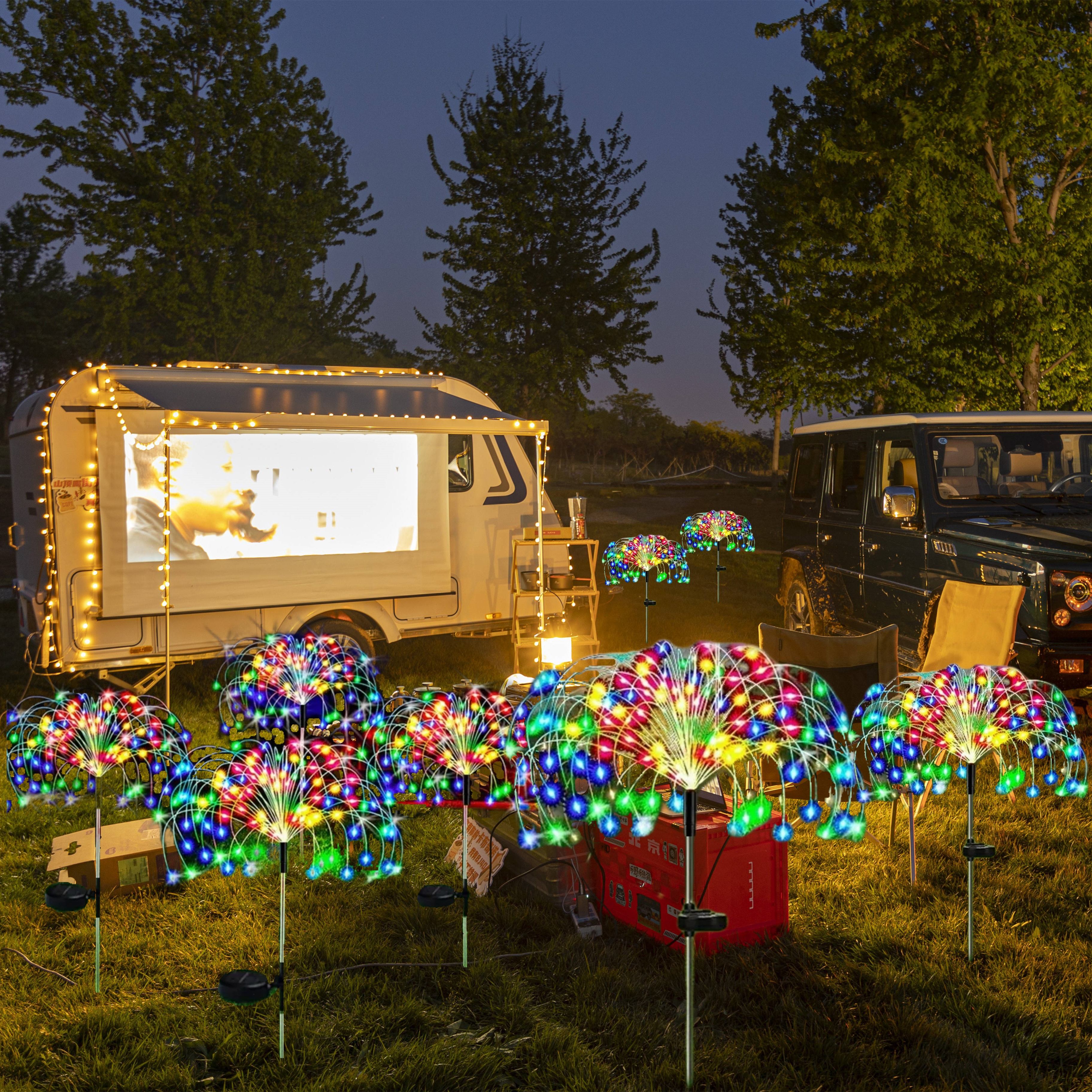 8 Modes Led Rv Camping Outdoor Picnic Party Led Decoration - Temu