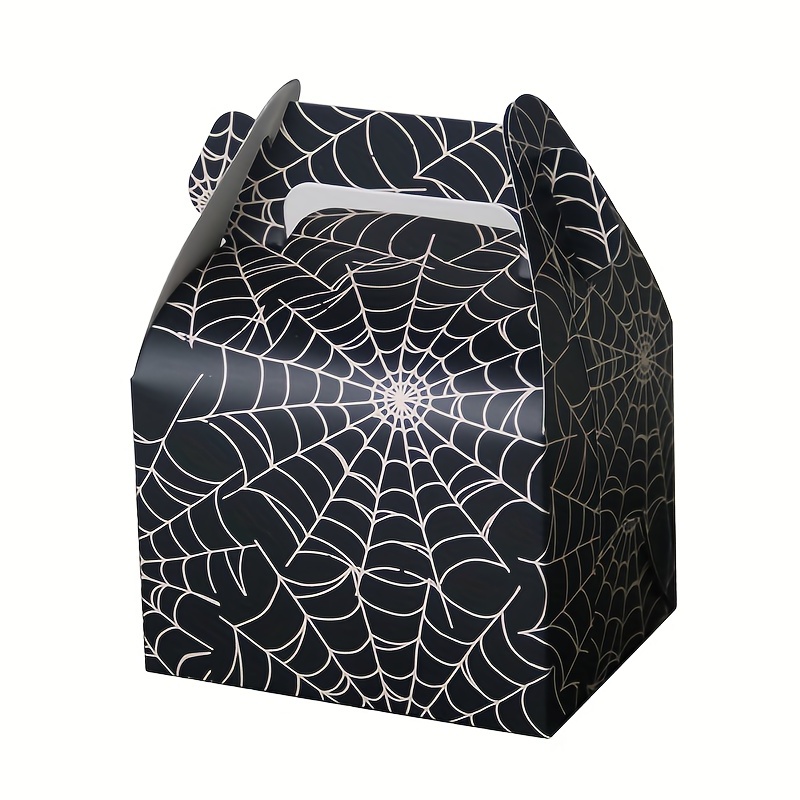 

12pcs, Spider Carrying Box, Halloween Decor, Halloween Supplies, Packaging Box, Candy Box, Chocolate Packaging Box, Party Favors, Birthday Decor, Wedding Decoration, Party Supplies