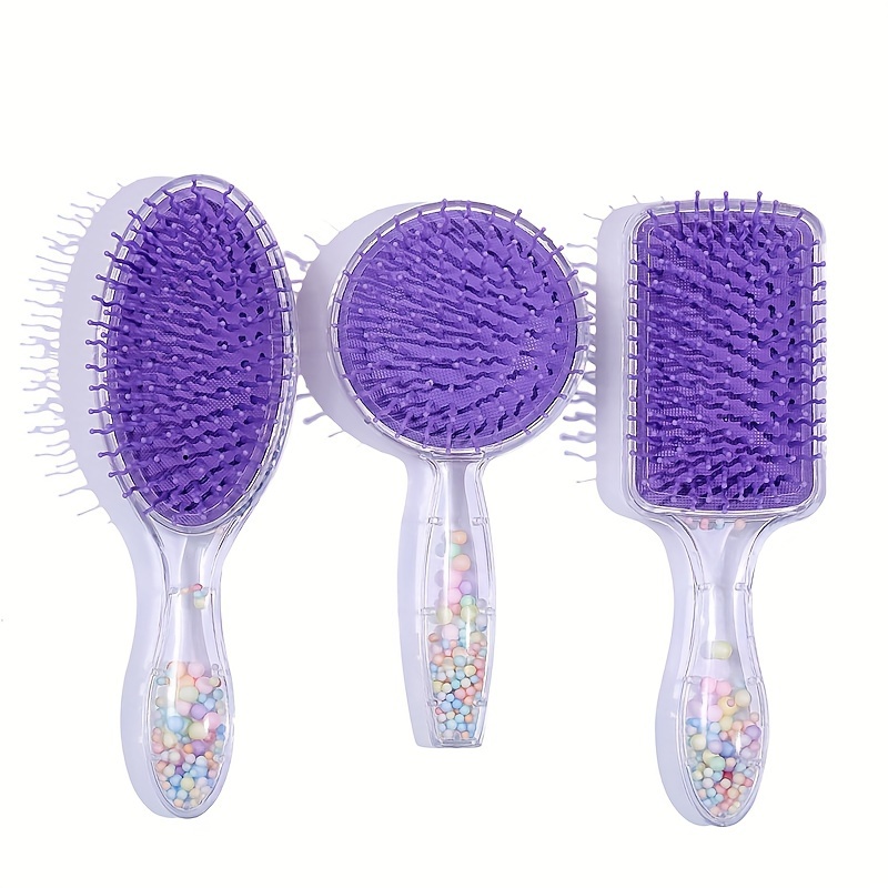 Cute Girly Pattern Air Cushion Comb Detangling Hair Brush - Temu