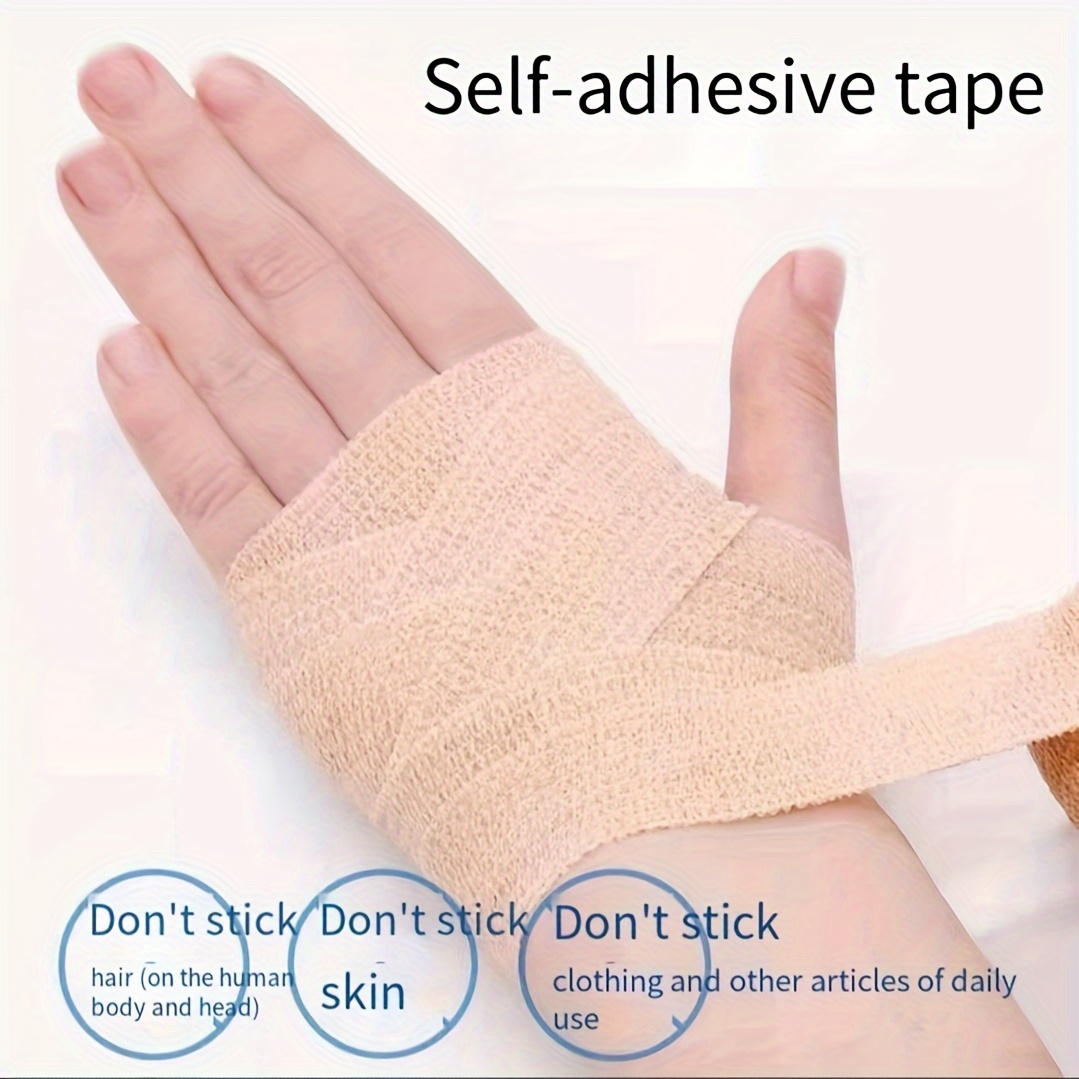 Sport Tape Muscle Bandage Auto Adhésif EnveloppeMent Kinésiologie Ruban  Pour Poignet Cheville