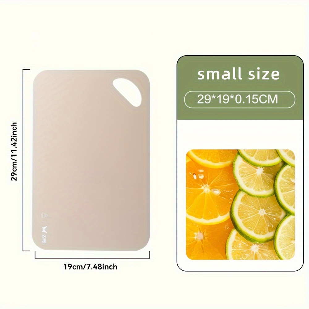 Kitchen Flexible Cutting Board, Colorful Plastic Chopping Board, Non-slip Cutting  Board For Meat And Vegetables Fruit, Cutting Board With Handle For Home  Dormitory, Kitchen Stuff, Kitchen Gadgets - Temu South Korea