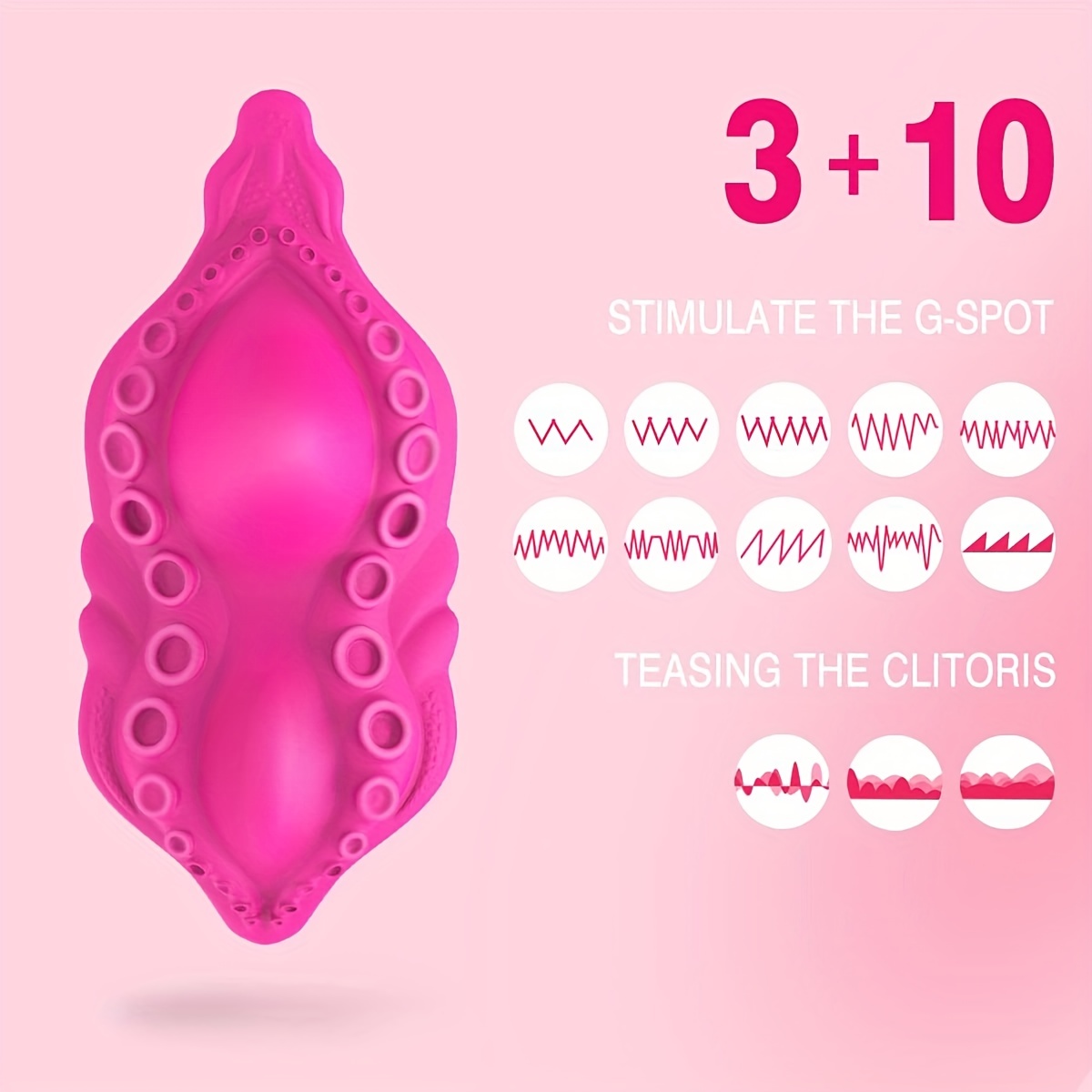 Wearable Panty Vibrator with App Control Vibrating Eggs