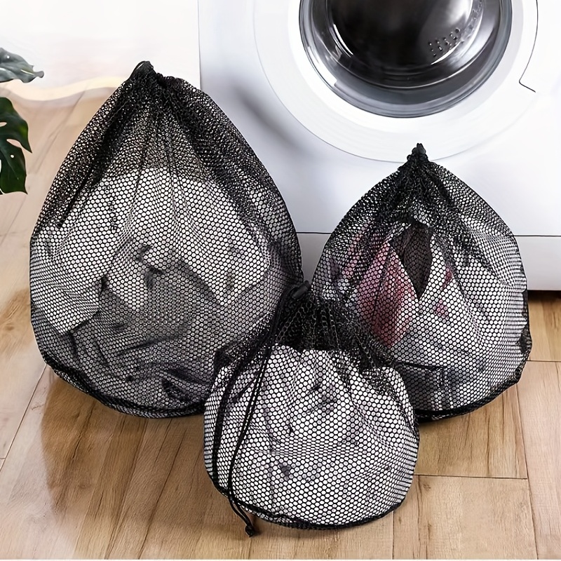 Large Mesh Laundry Bag, Pack of 4 Delicates Net Bags for Laundry, Lingerie  Bag for Washing Machine, Dryer Safe Travel Zippered Garment Bags for  Laundry 