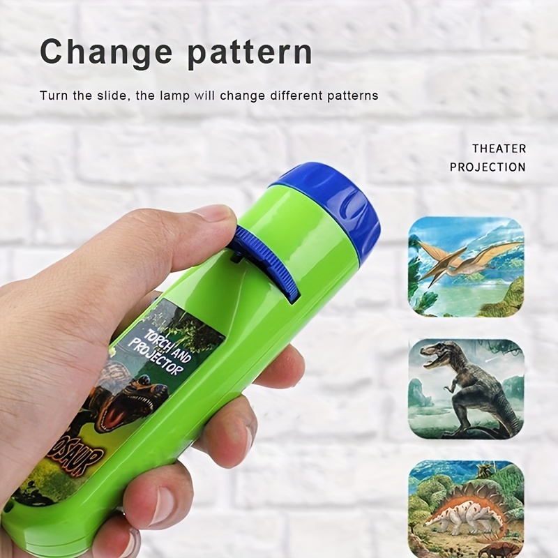 Lampe torche interactive pour projecteur de dinosaures : un - Temu France