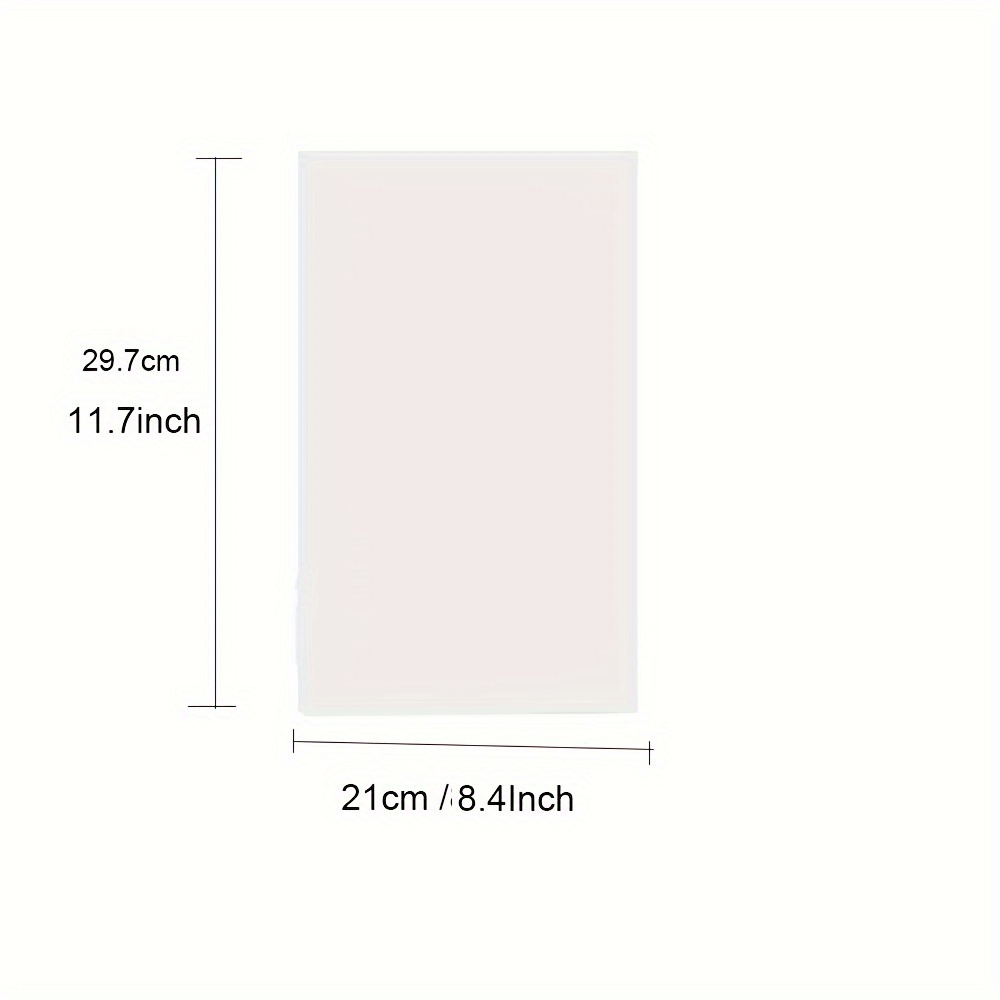 Dtf Transfer Film A4double sided Matte Finish Dtf Film - Temu