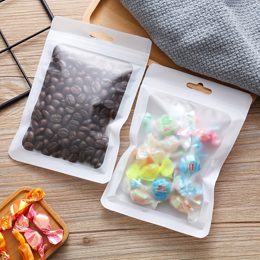 Christmas Candy Plastic Zipper Bags resealable Zip Lock Bags - Temu