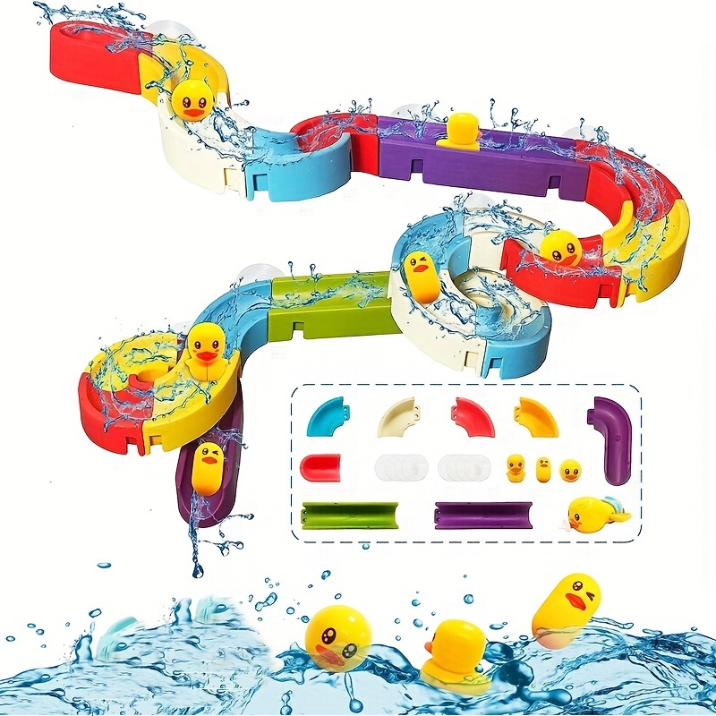 Jouets de bain pour tout-petits Âge 1 2 3 ans Fille Garçon, Préscolaire  Nouveau-Né Baignoire Baignoire Jouets d’eau, Jouet interactif multicolore
