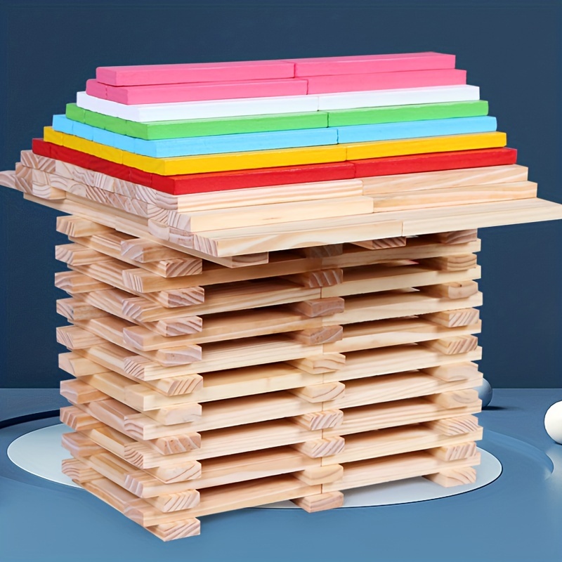 Wooden stick building store toys