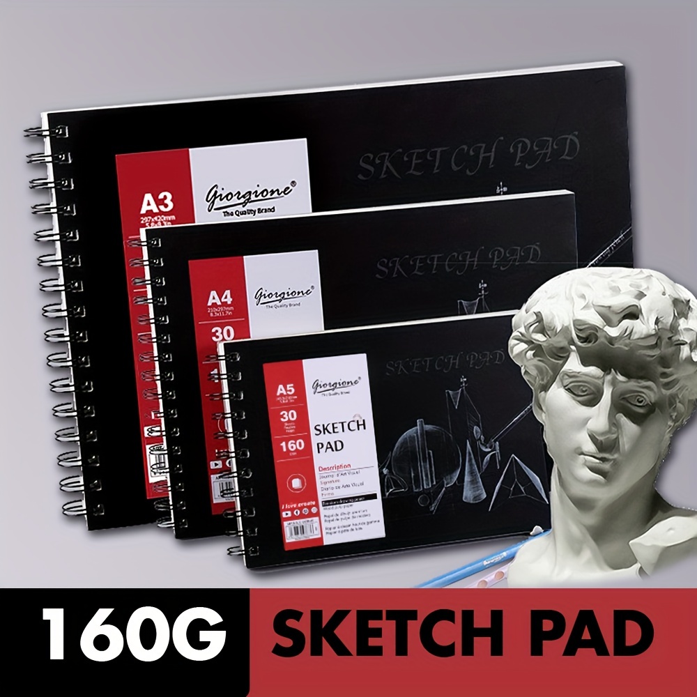 Simple Niuka Sketching Book A3/a4/a5 Student Art Coil Set Sketching  Sketching Drawing Book, High-quality & Affordable