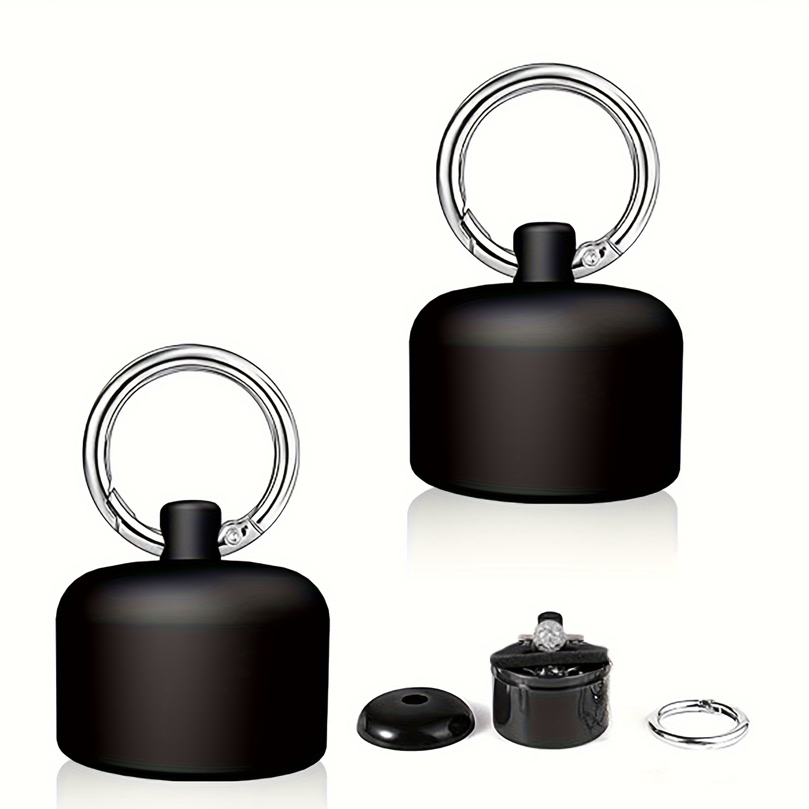 Traveling Jewelry Holder Portable Ring Holder Keychain - Temu