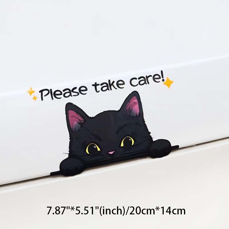 Studio Sad Cat Sticker Vinyl Bumper Sticker Decal Waterproof - Temu