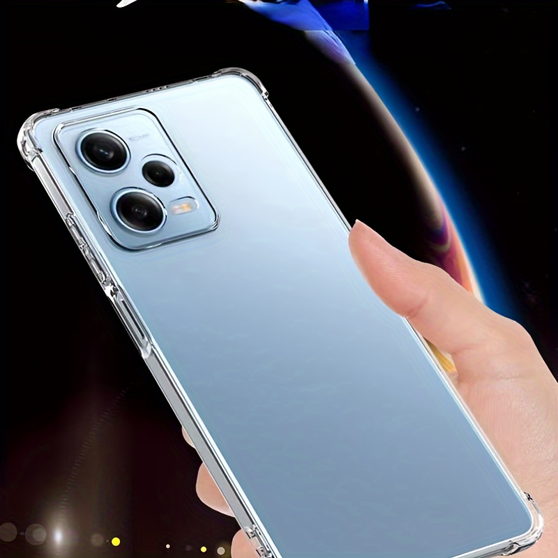 Clear Silicone Phone Case For Xiaomi Redmi Note 12 Pro Plus 5G 6.67  22101316UCP 22101316UG Crystal Reinforced Corner Soft TPU Transparent  Shockproof