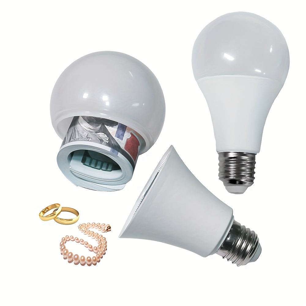 

Secure Your Valuables With This Discreet Light Bulb Diversion Safe!