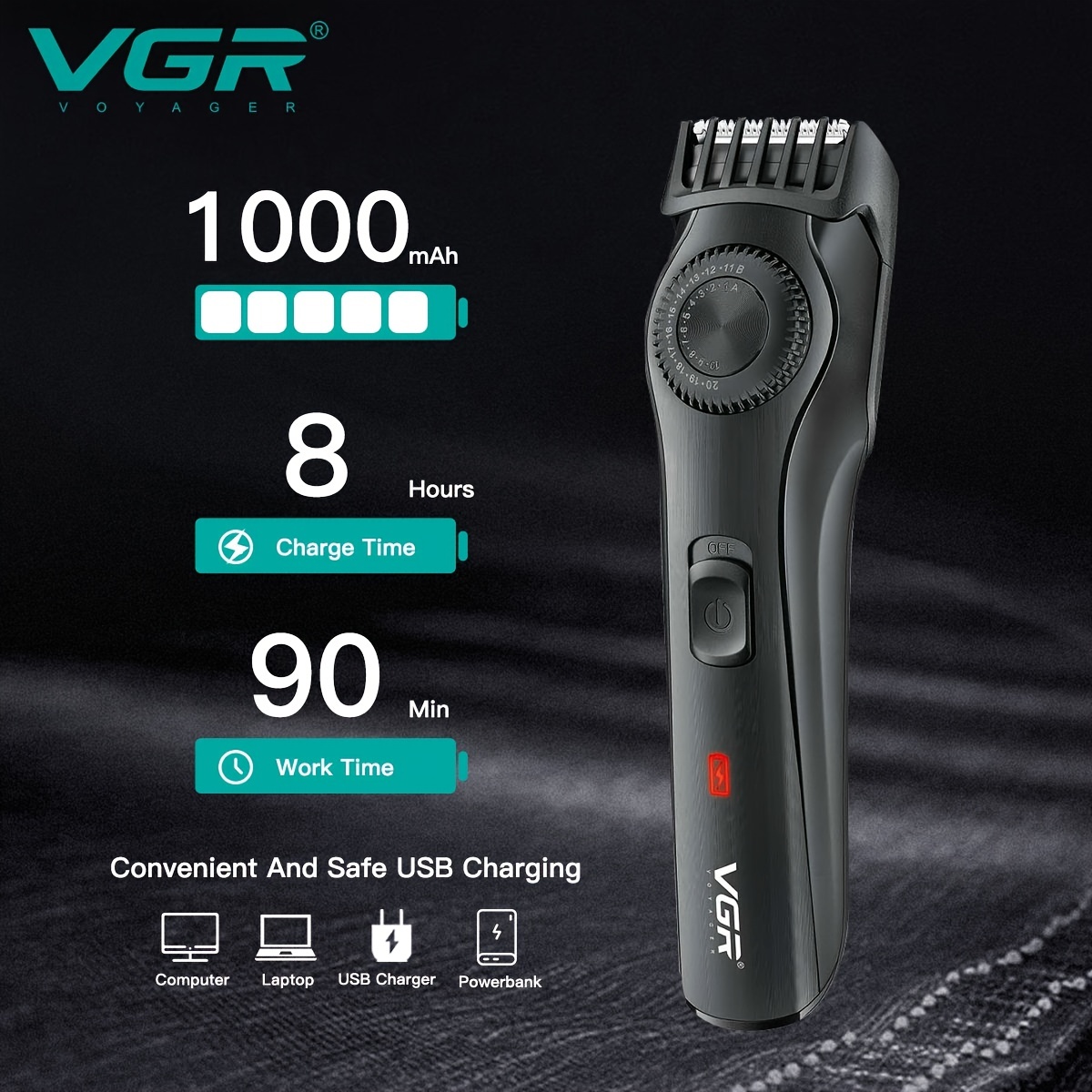 9649 Hair Clipper Charger Power Adapter For Wahl Color Pro Cordless Trimmer  - Đức An Phát