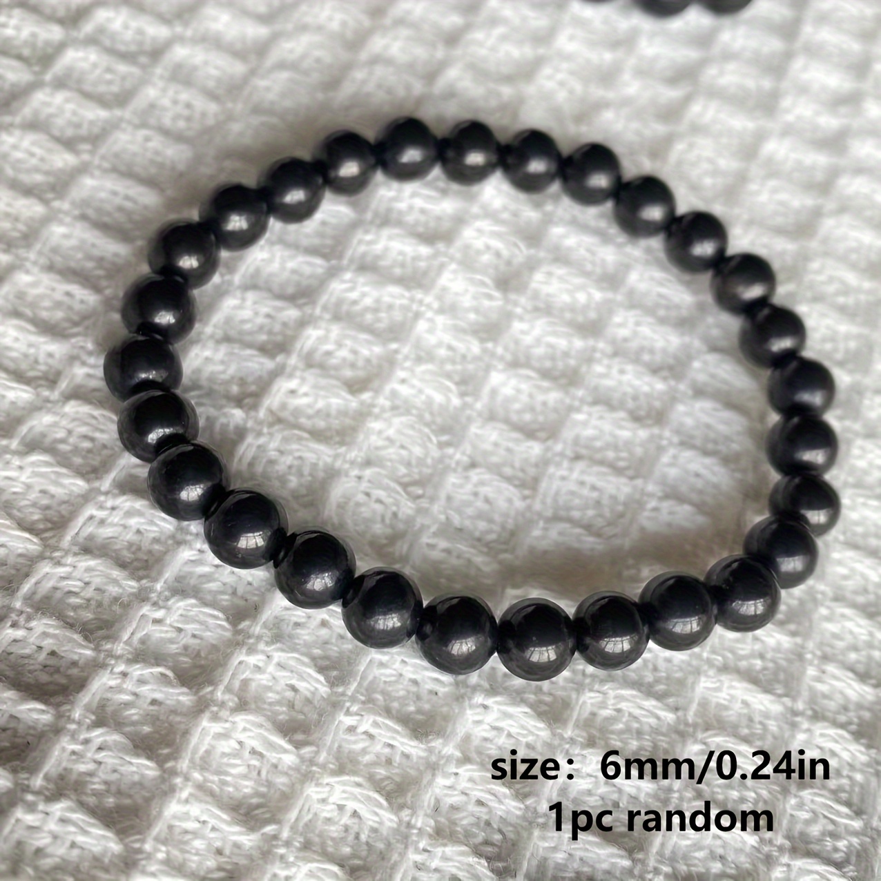 Shungite clearance mens bracelet