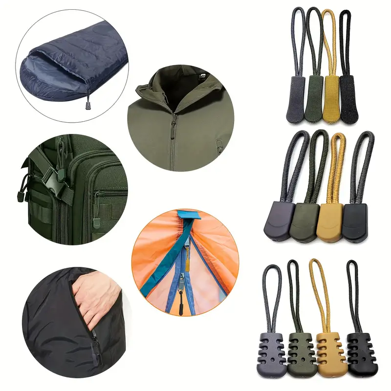 Replacement Zipper Pulls Camouflage Color Zipper Pull Cord - Temu