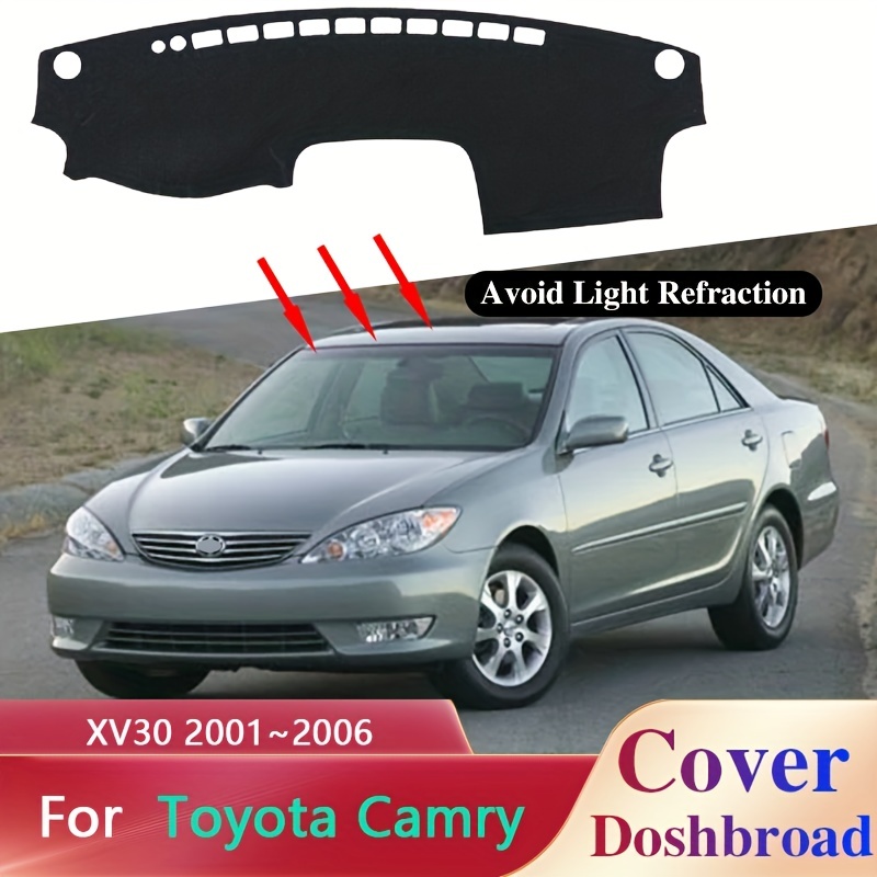 For For Camry Xv30 2001-2006 With This Premium Dashboard Cover Mat Carpet  Dashmat! Temu