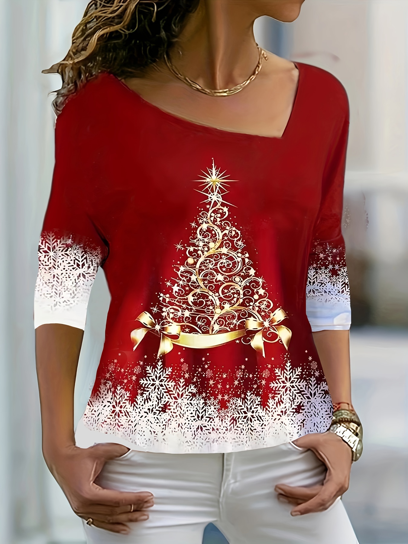 Rotita sales christmas tops