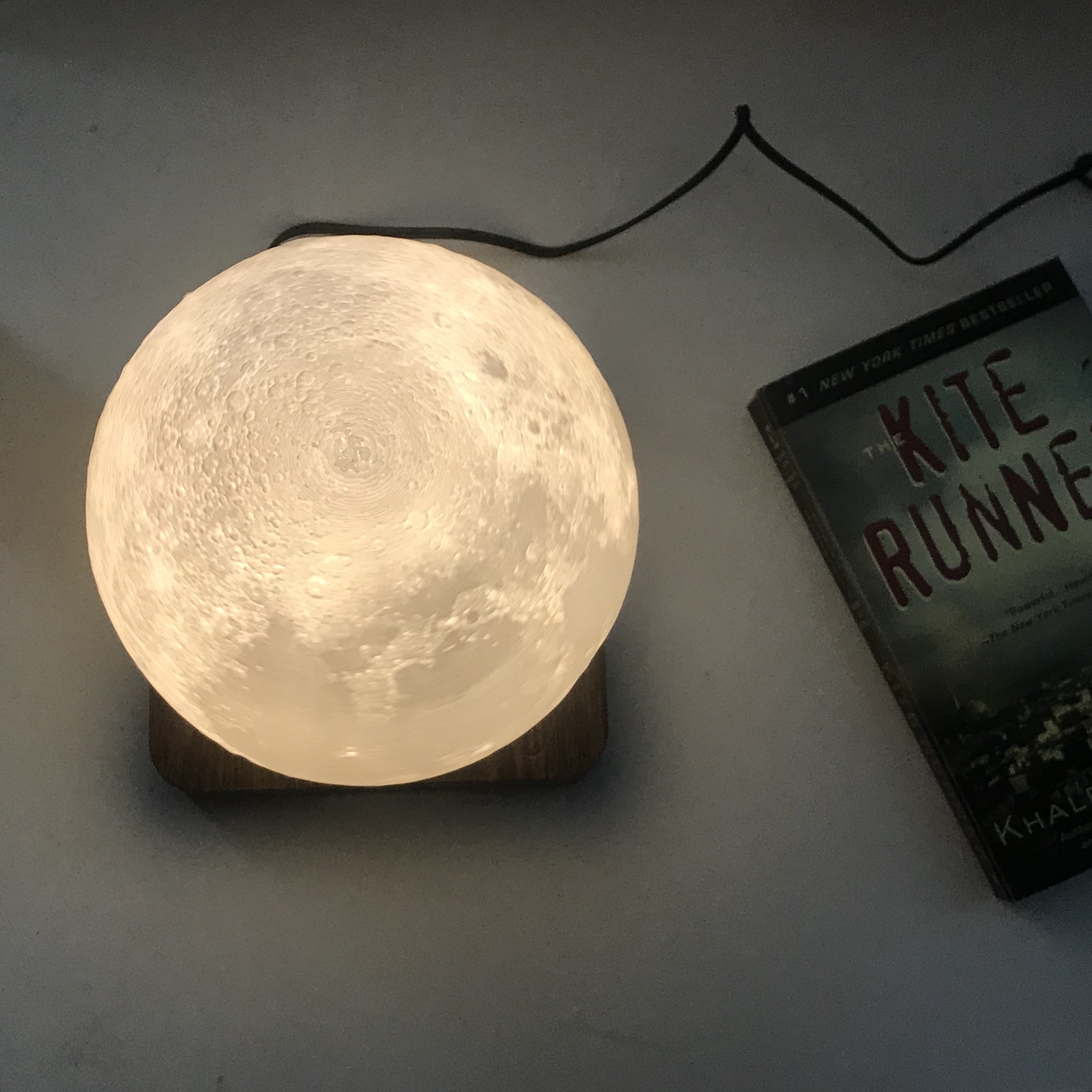 VGAzer Lámpara de luna con impresión 3D, lámparas de luz de luna levitante  magnética para el hogar, decoración de oficina, regalo creativo, 6