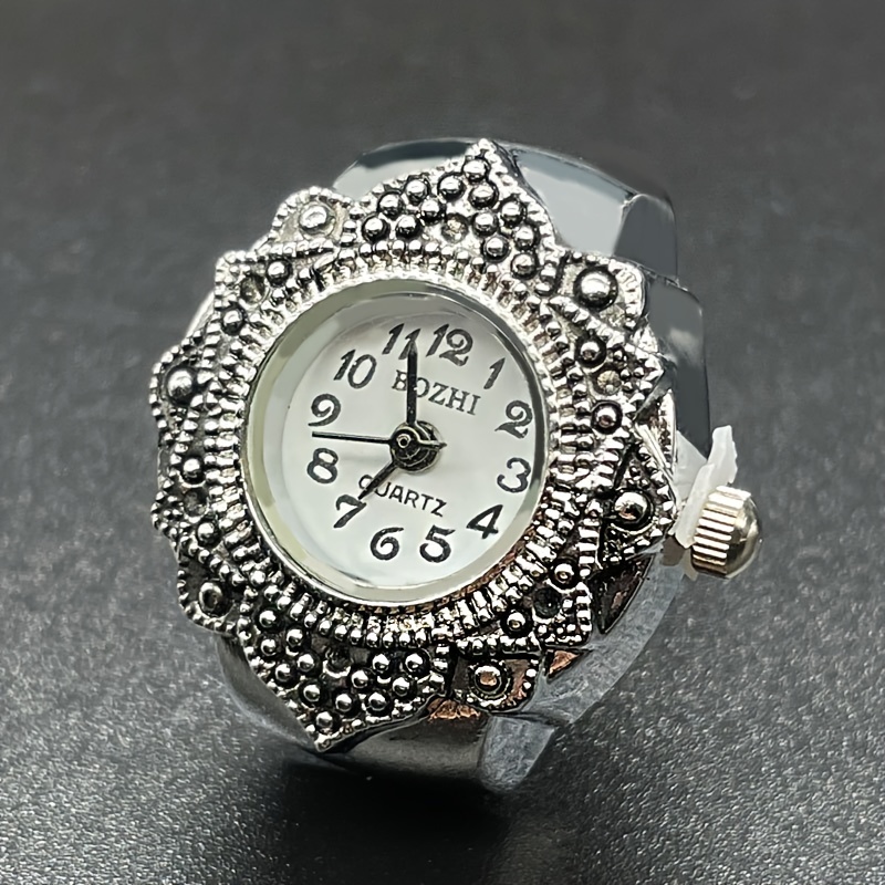 Punk Mini Vinger Ring Horloge Gothic Vintage Dikke Temu Belgium