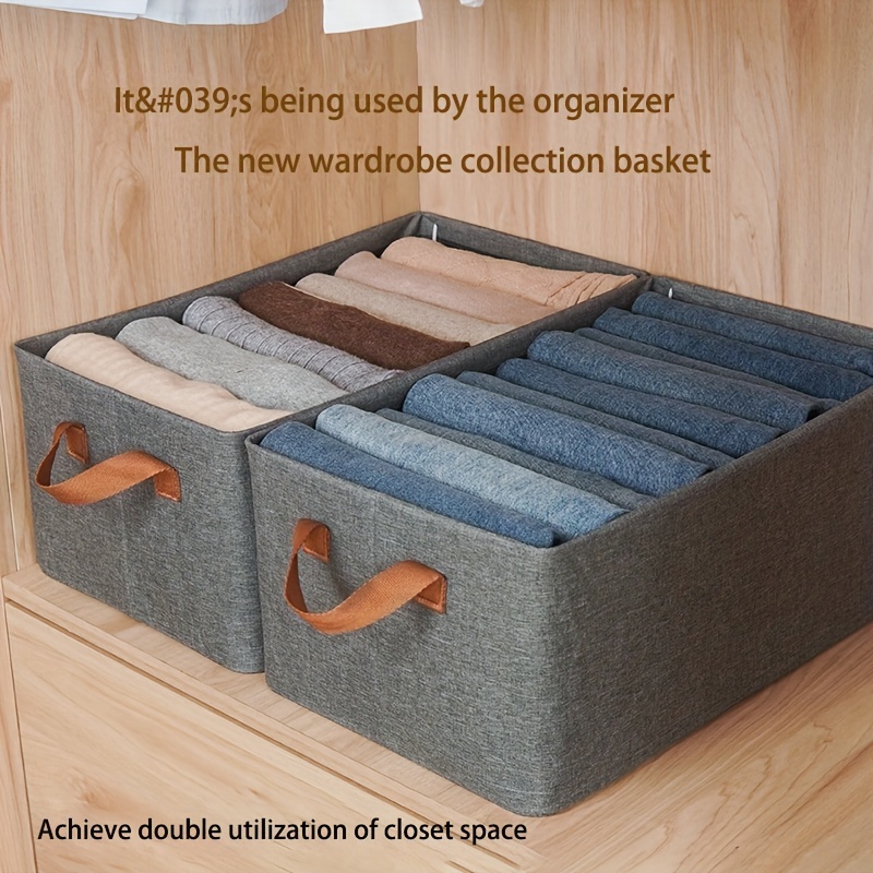 Collapsible Storage Baskets, Closet Organizers
