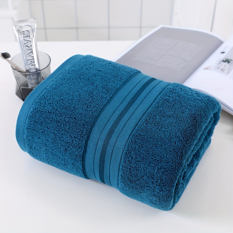Solid Color Bath Sheets, Household Cotton Large Bath Towel, Super Soft  Hotel Quality Towel, Highly Absorbent And Quick Dry Extra Bath Sheets,  Bathroom Supplies, - Temu