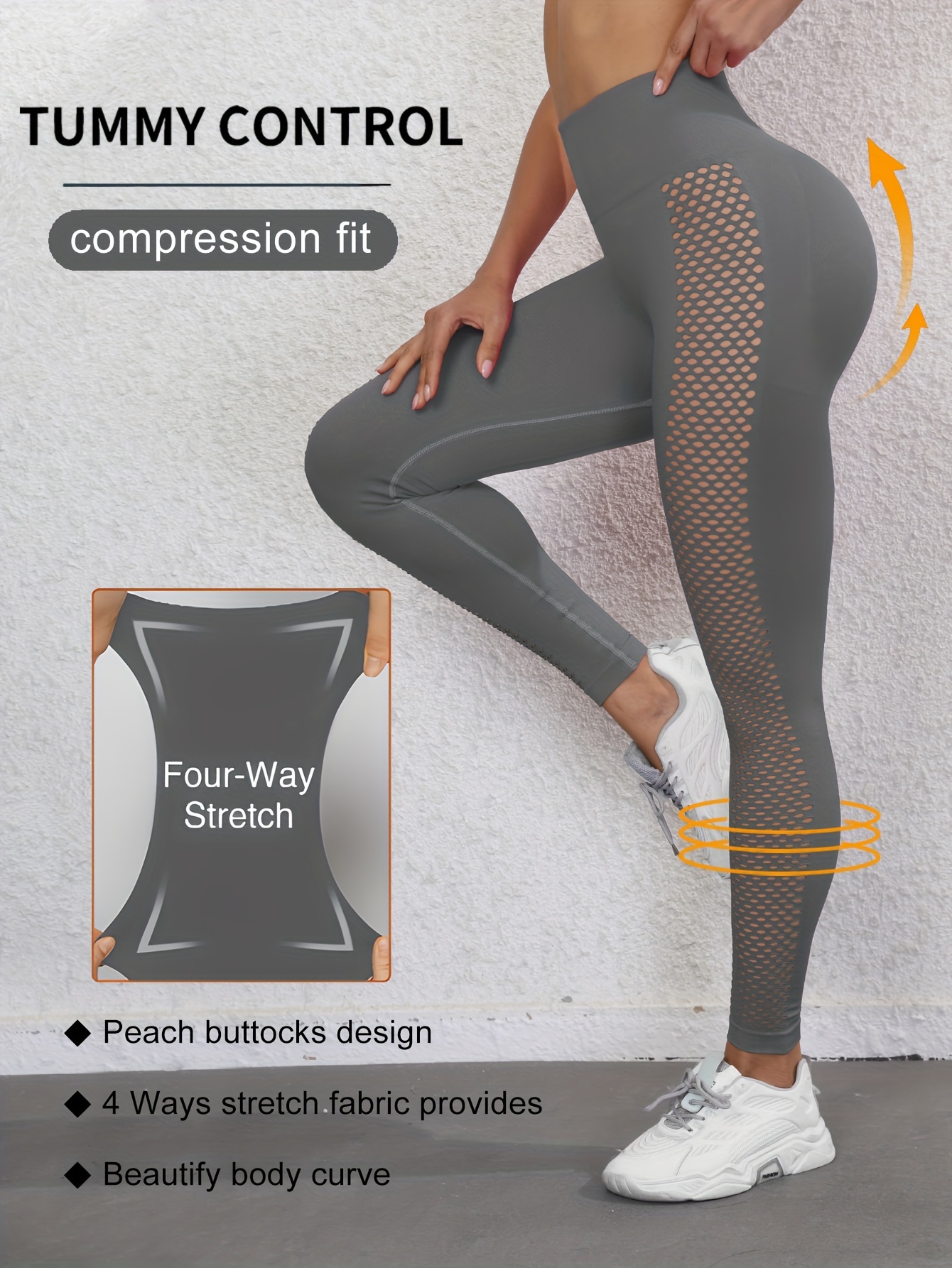 Compression Leggings, Hollow Compression Legging
