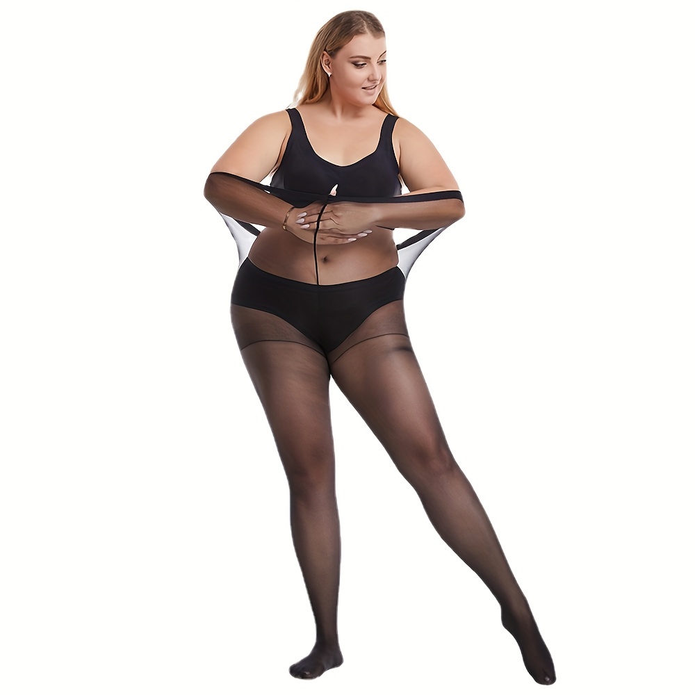 Womens Plus Size Compression Pantyhose 15 21mmhg Graduated Support
