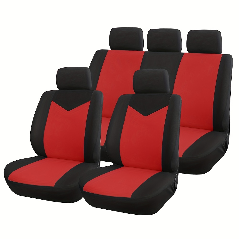 Bâche design spéciale adaptée à Austin Montego Estate 1984-1994 Black with  red striping housse de voiture pour l'intérieur