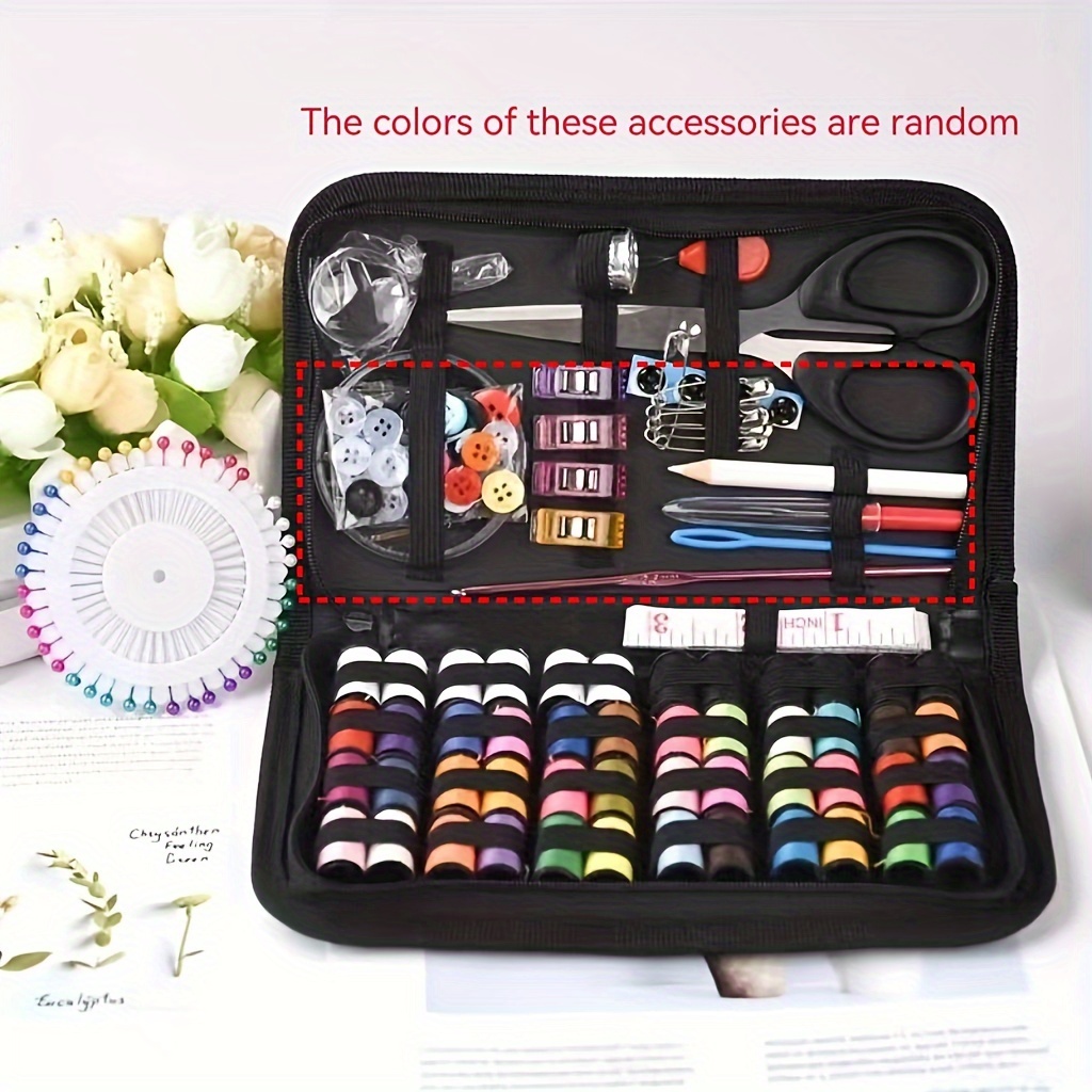 Sewing Kit Portable Sewing Kit For Adults Household Needle - Temu