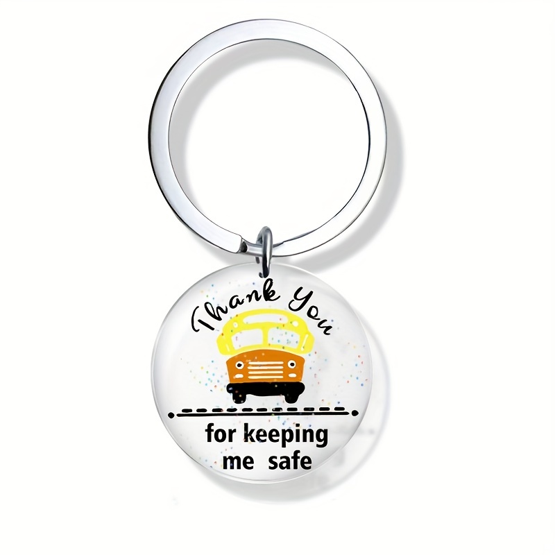 1pc bus driver gifts keychain bus driver appreciation gifts thank you gift for bus driver keyring for men 5