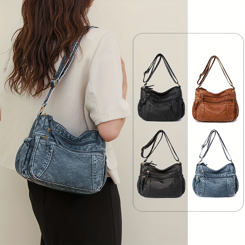 Women Multifunctional Shoulder Bag Purses High Quality Croosbody