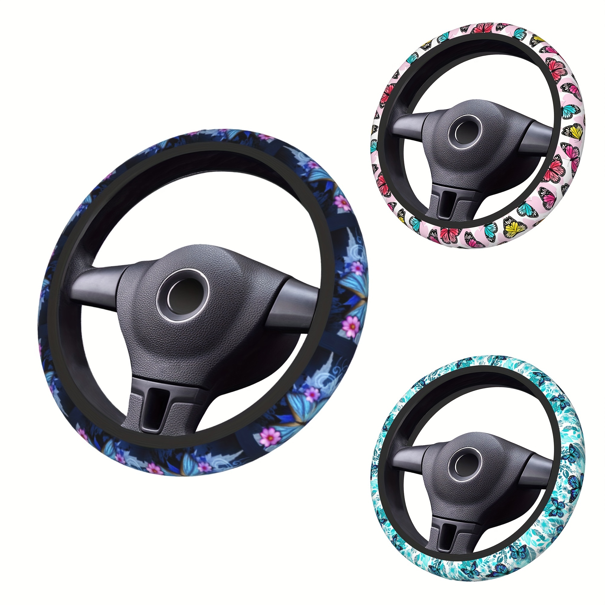 Butterfly Steering Wheel Cover Women's Car Accessories - Temu