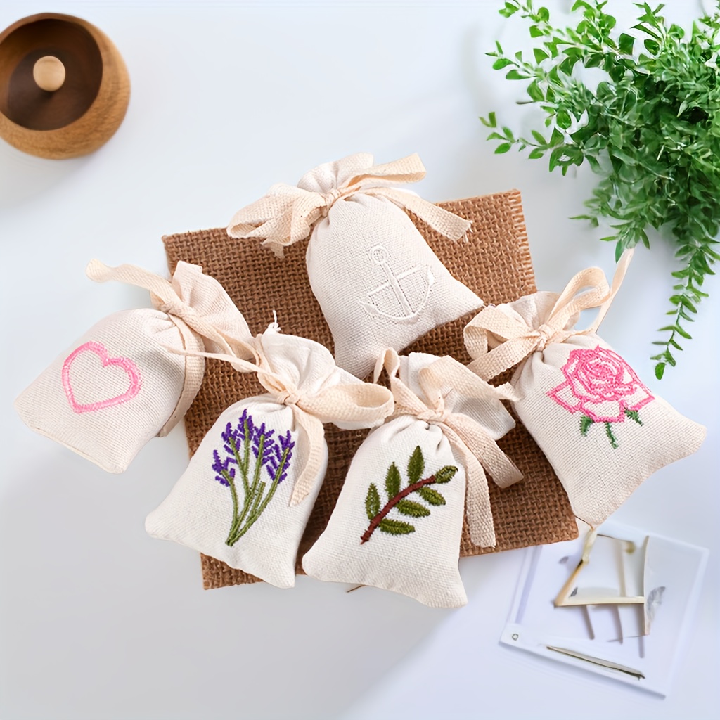 Drawstring Gift Bags – Lemongrass & Lavender