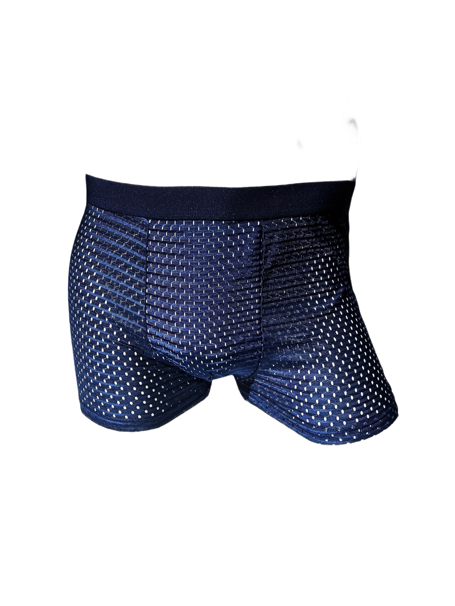 Men's Ice Silk Cool Underwear Fashion Graphic Boxer Briefs - Temu