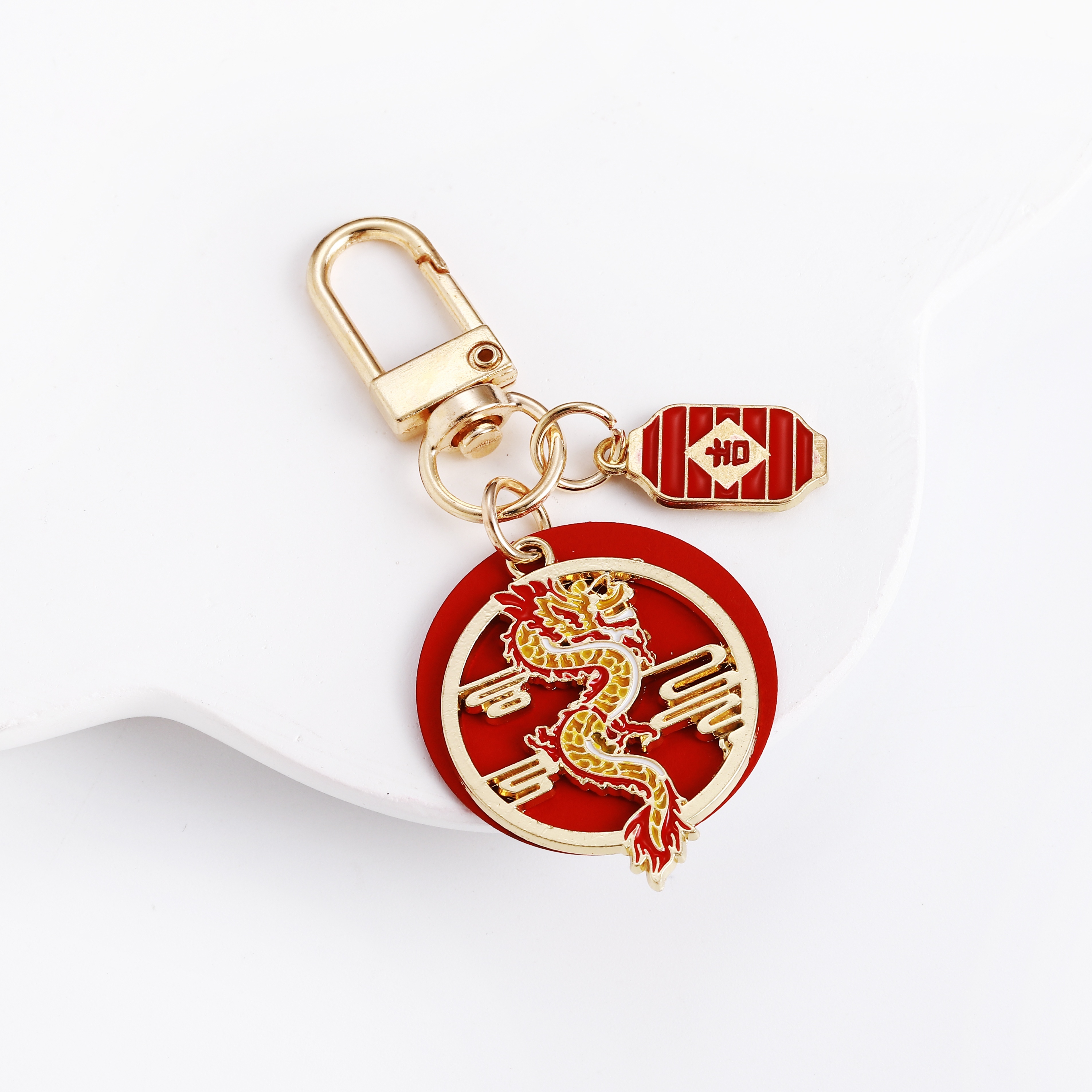 Porte-clés dragon du zodiaque chinois de l'année du dragon, porte-clés de  voiture, fête de mariage, pendentif de sac cadeau créatif, accessoires -  AliExpress