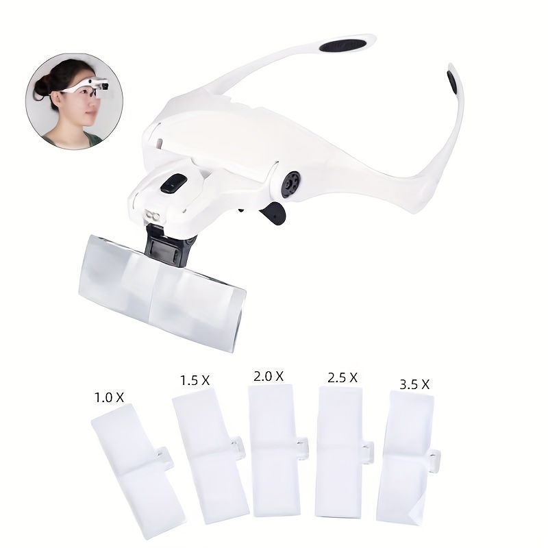 Tech-Line Dental Binocular LED headband magnifier