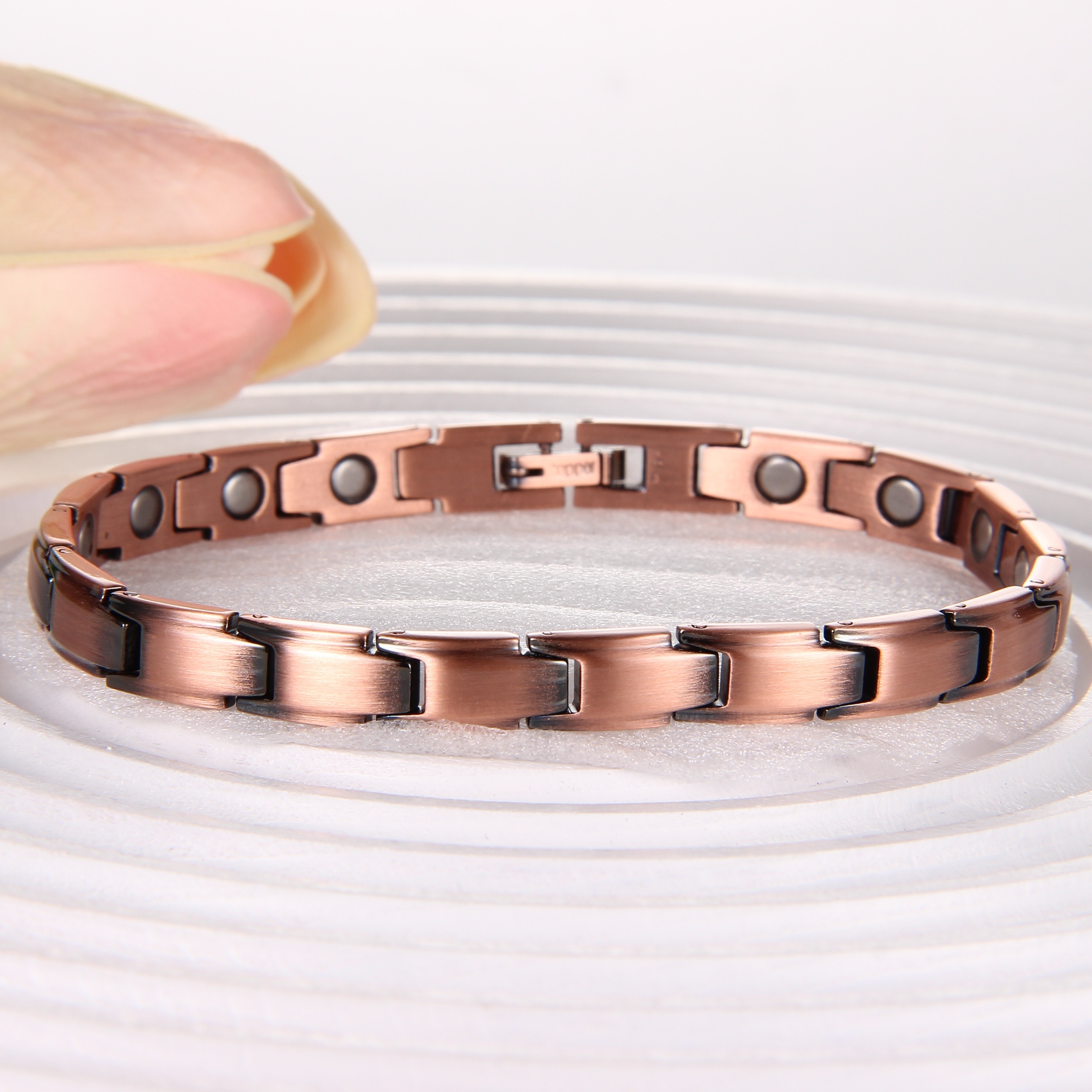 Magnetic Copper Bracelet Healing Therapy Arthritis Pain Relief