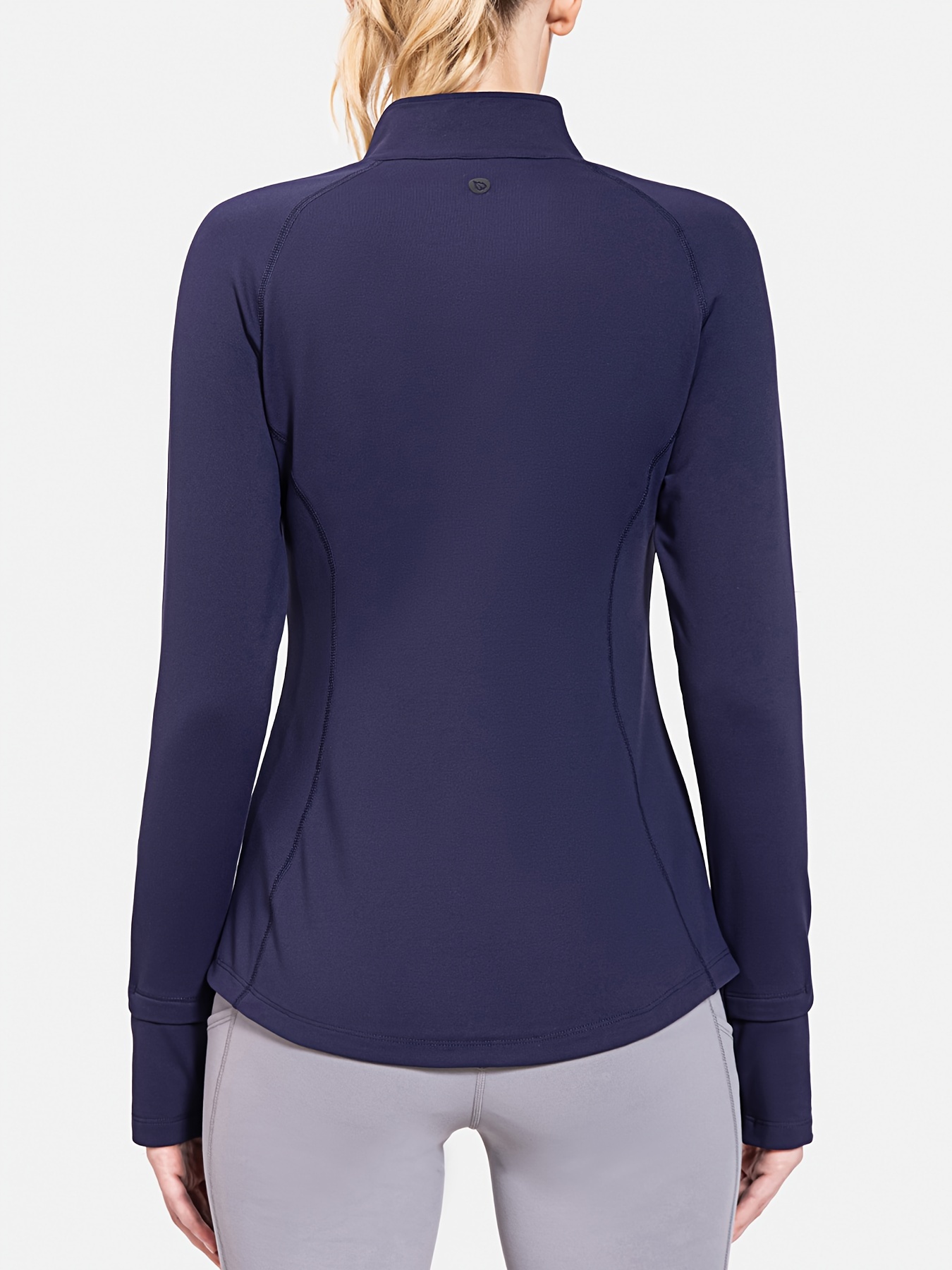 Baleaf Women's Collared Long Sleeved Pullover w Thumbholes – Baleaf Sports