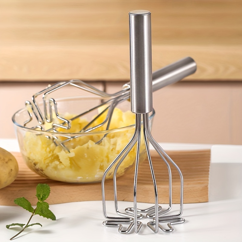 Stainless Handle Whisks & Masher