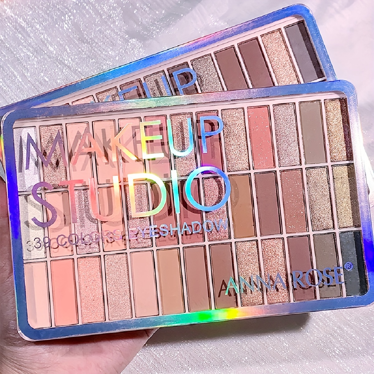 Multicolor Eyeshadow Palette High Pigmented Brown Nude Waterproof Sweat Proof